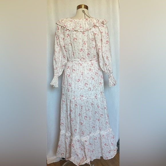 TiMo floral slub dress - Picture 4 of 8